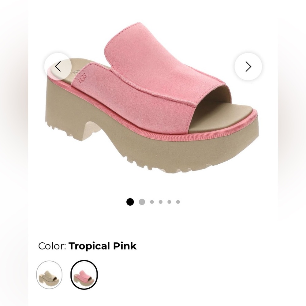 Ugg New Heights slide in tropical pink 💖💖💖